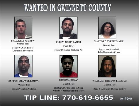 de 2022. . Gwinnett county wanted list